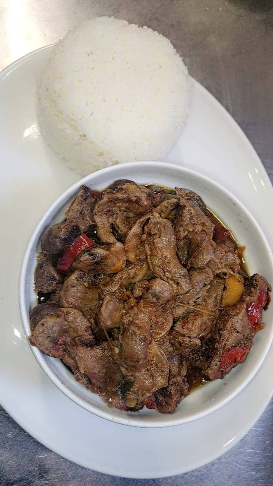 Gésier au riz